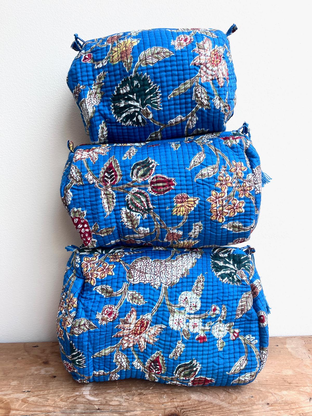 Toilettas set - Blauw