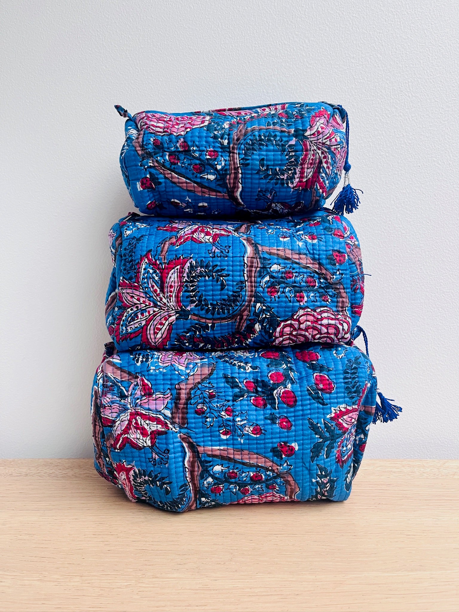 Toilettas set - Blauw