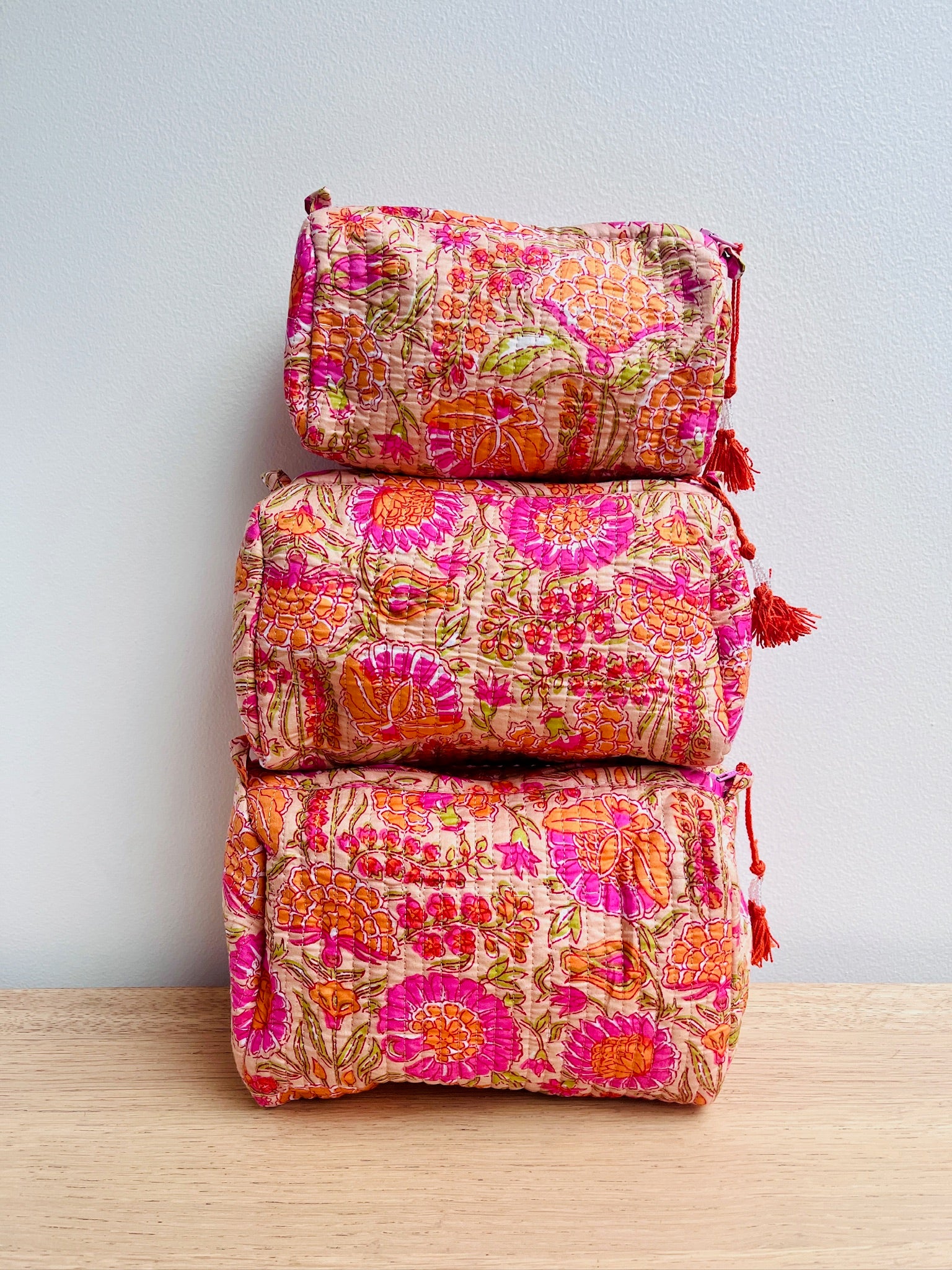 Toilettas set - Oranje