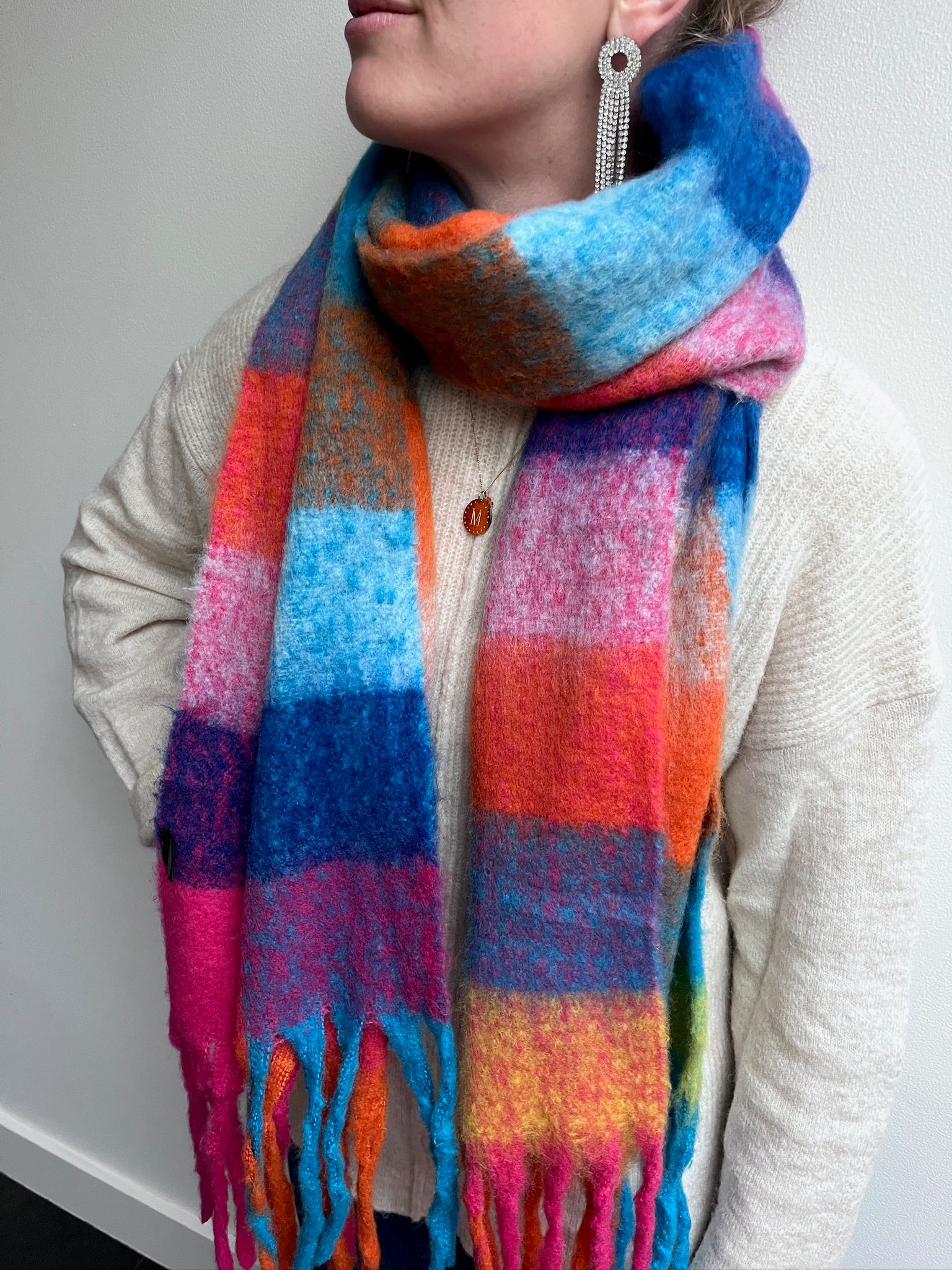 Sjaal - Mix van allerlei kleuren
