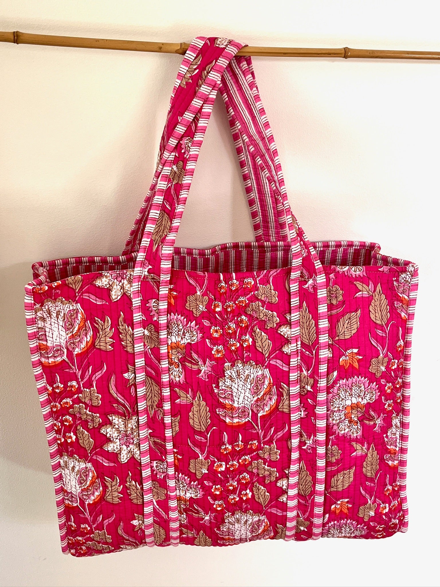 Shopper Donkerroze