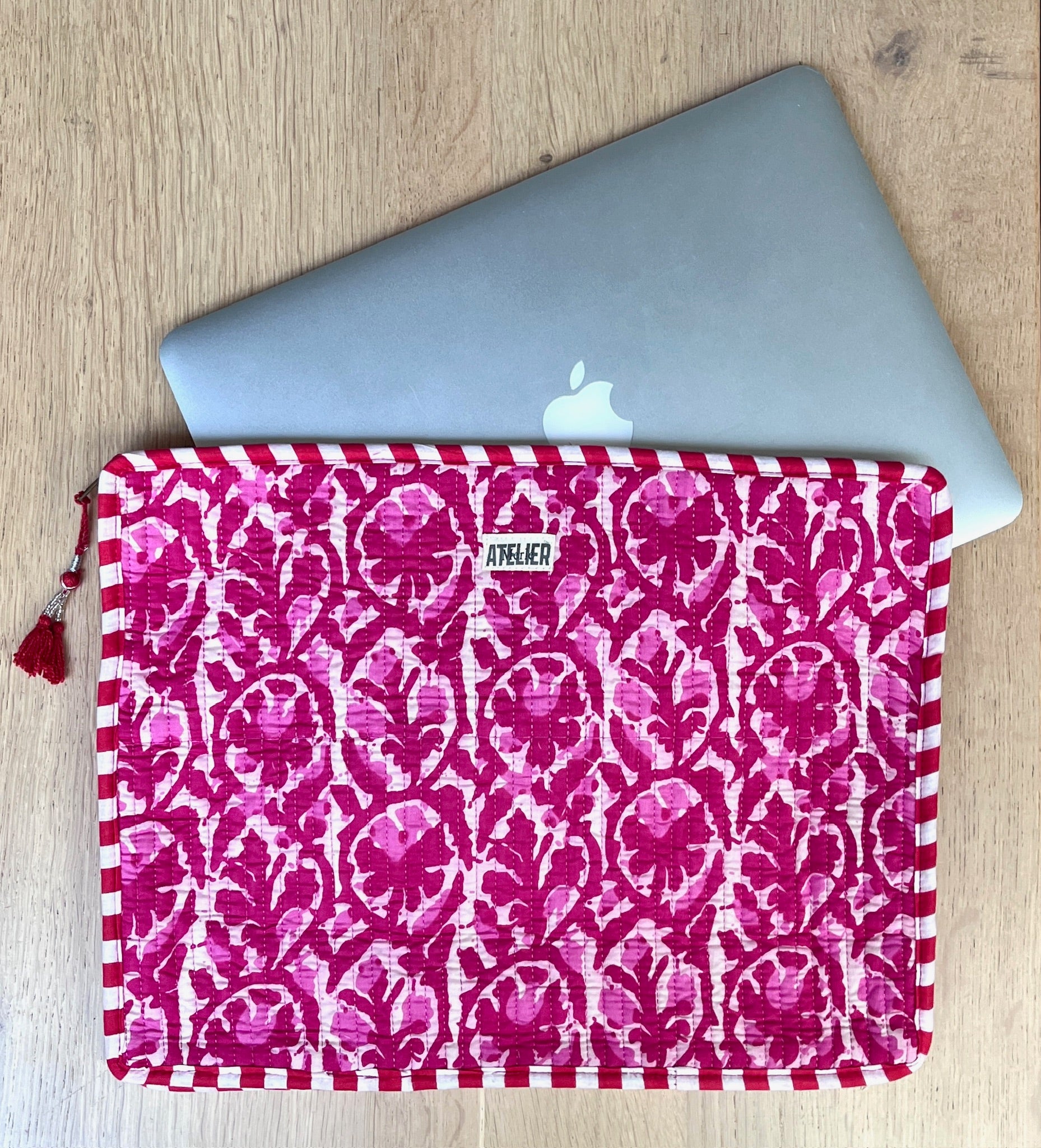 Laptophoes Roze/Rood